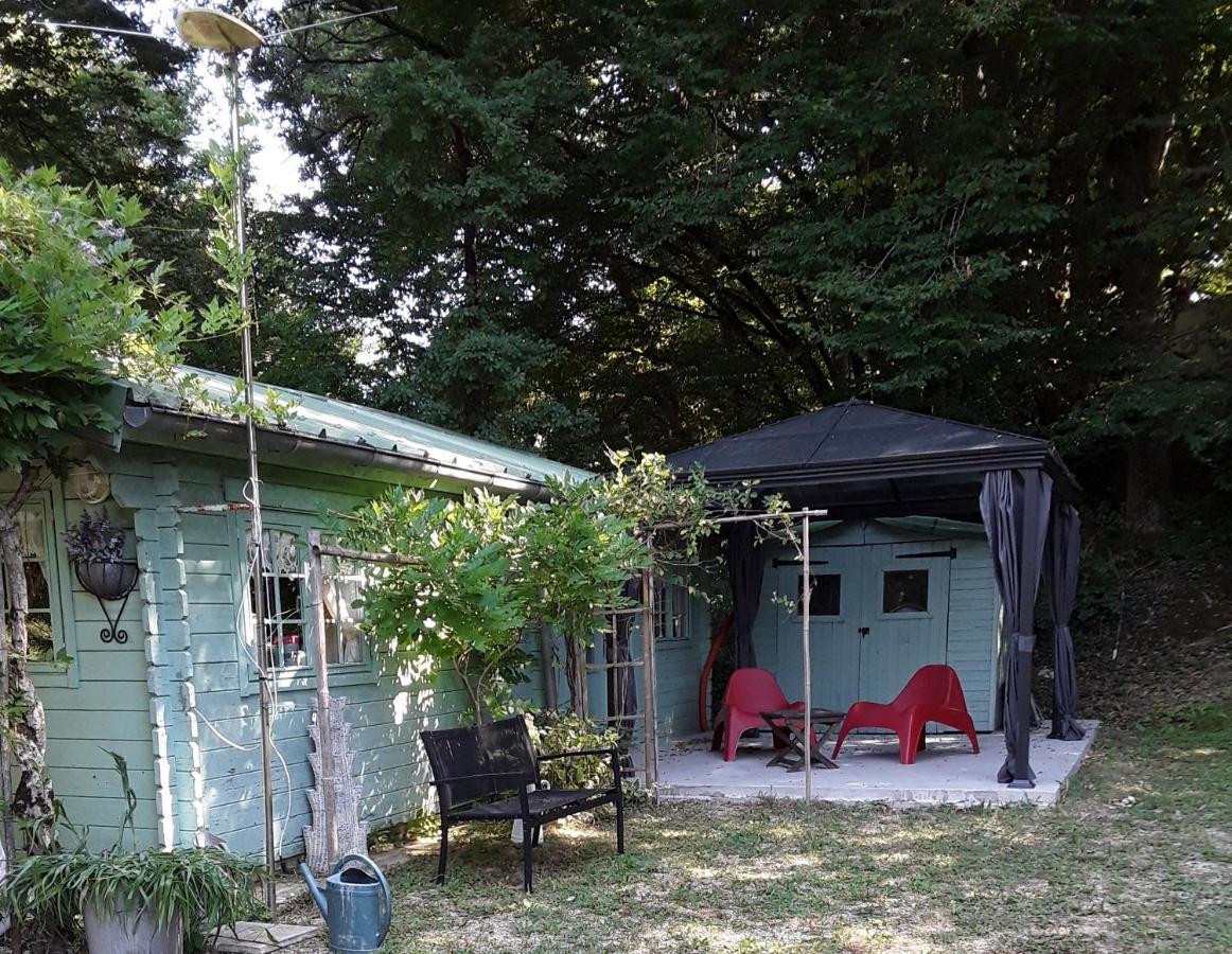 Le Chalet De La Grenouille Verte Tursac Eksteriør billede